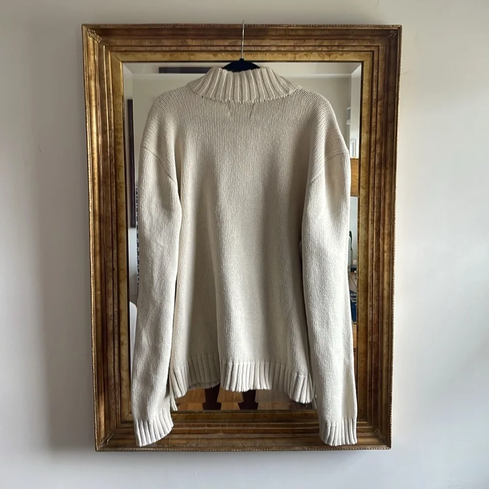 Polo by Ralph Lauren Men's Cream Sweater - Picture 5 of 5
